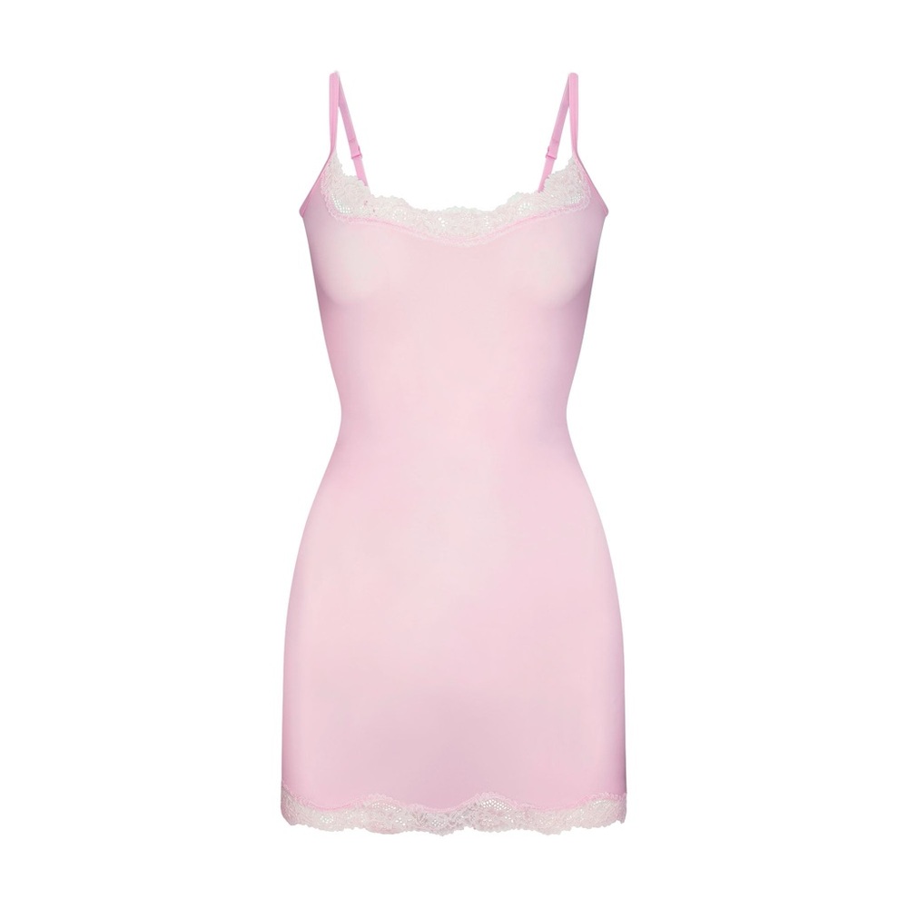 Skims Fits Everybody Slip Lace Dress